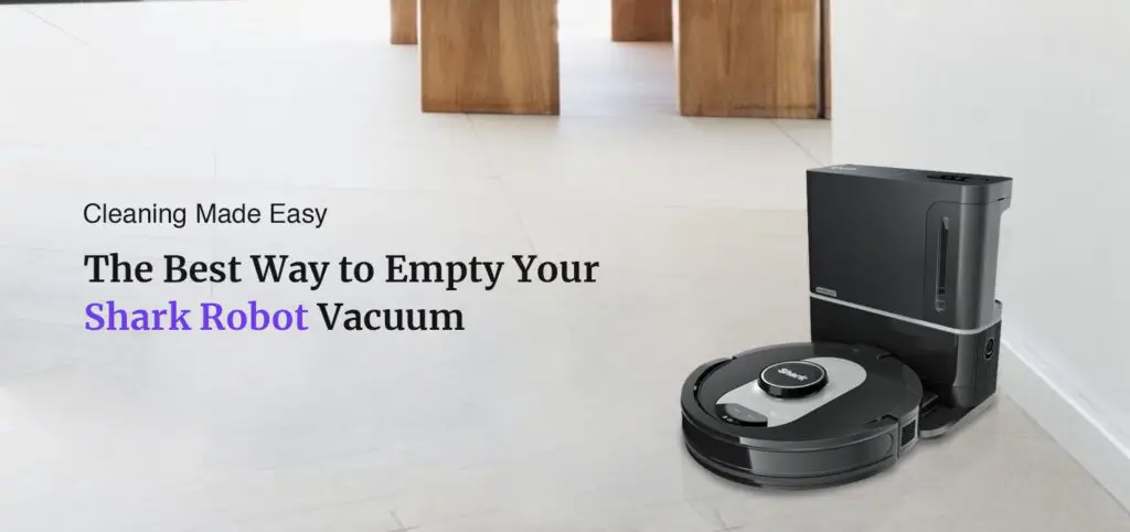 Empty Shark Robot Vacuum