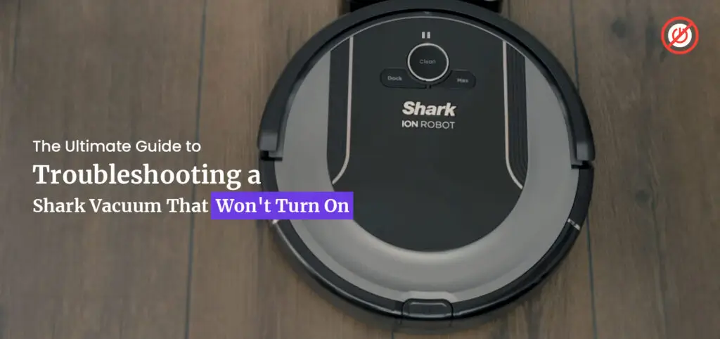 Shark Vacuum Not Turning On