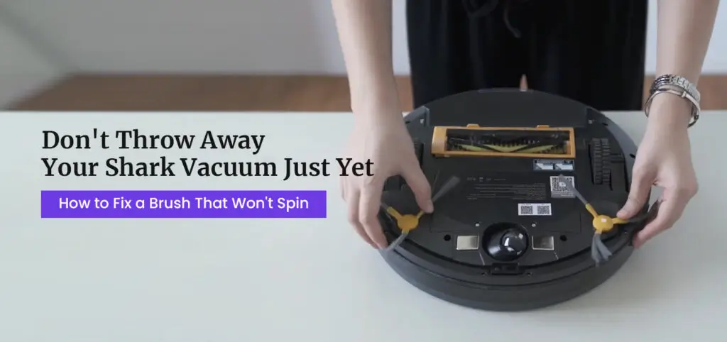 Shark Vacuum Brush Not Spinning