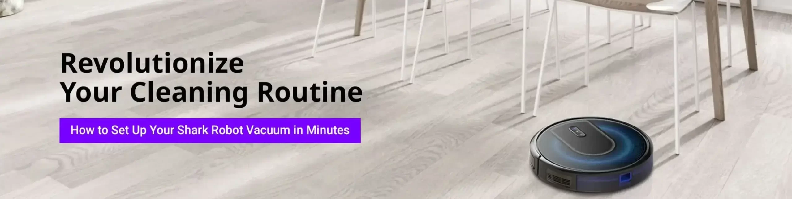 Shark Robot Vacuum-banner